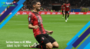 Đội hình dự kiến trước trận Como vs AC Milan