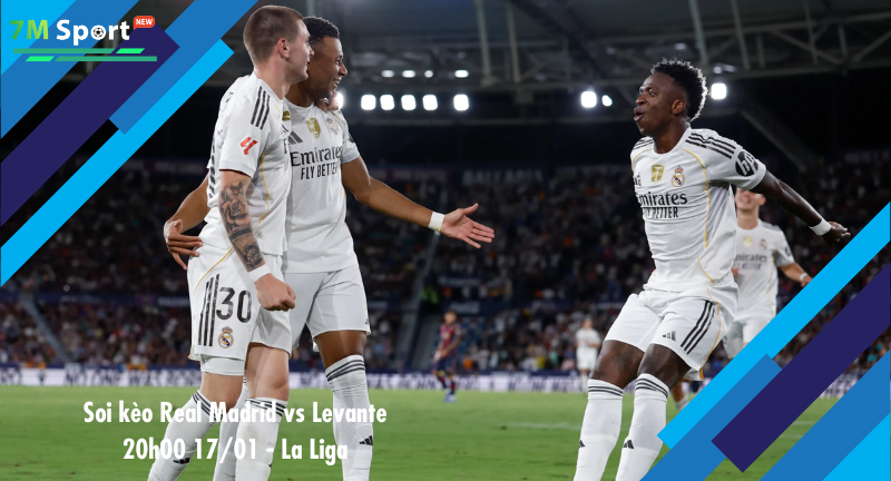 Đội hình dự kiến trước trận Real Madrid vs Levante